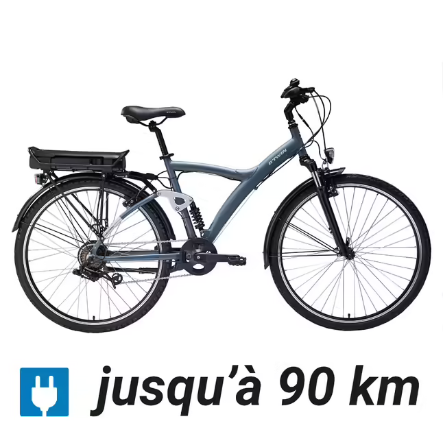 Hitway vélo électrique 26 noir moteur 250w – Illico Brico